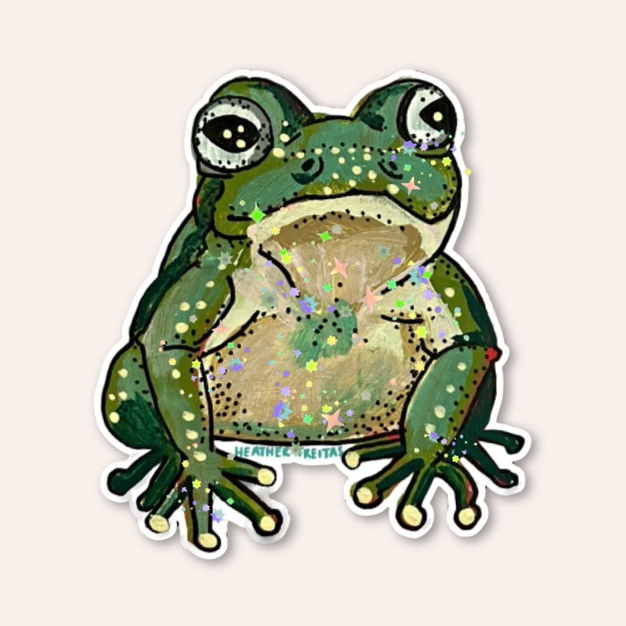 Frog Sticker