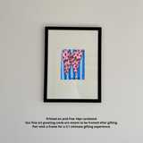 Pink Ribbon Fine Art Greeting Card