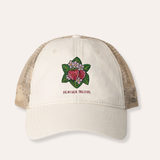 Strawberries Women's Washed Mesh-Back Cap