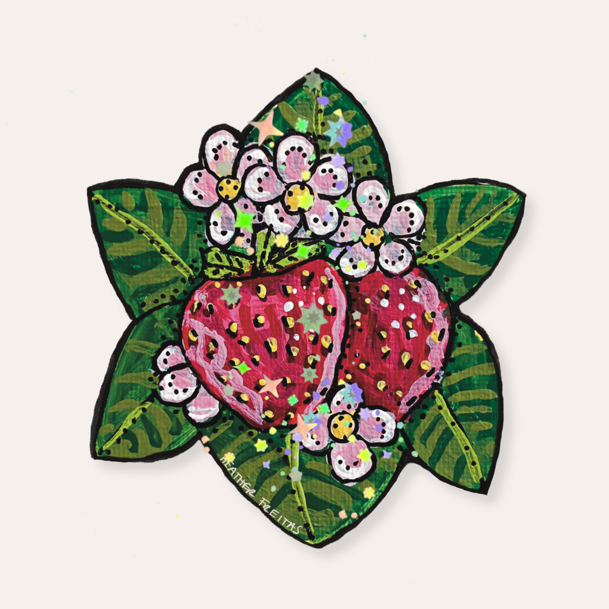 Strawberry Sticker
