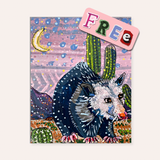 Southwest Opossum ( Pay What You Can Digital Download Print )