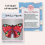 Peacock Butterfly Magnet ( Die-Cut )