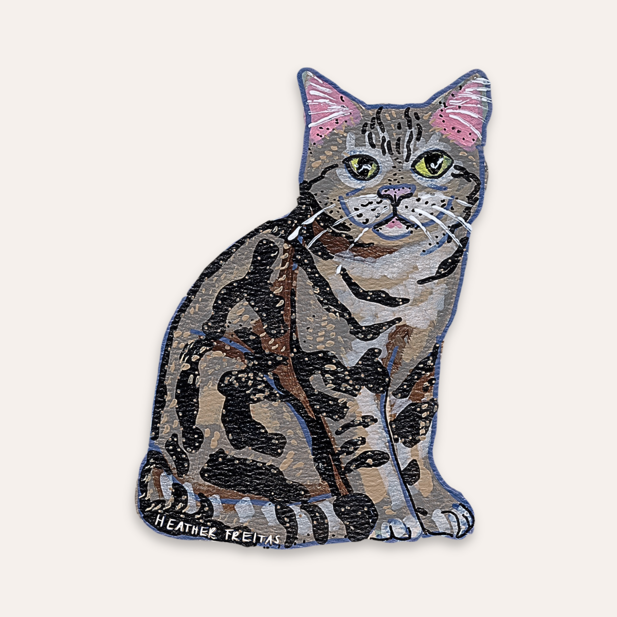 American Shorthair Cat Sticker