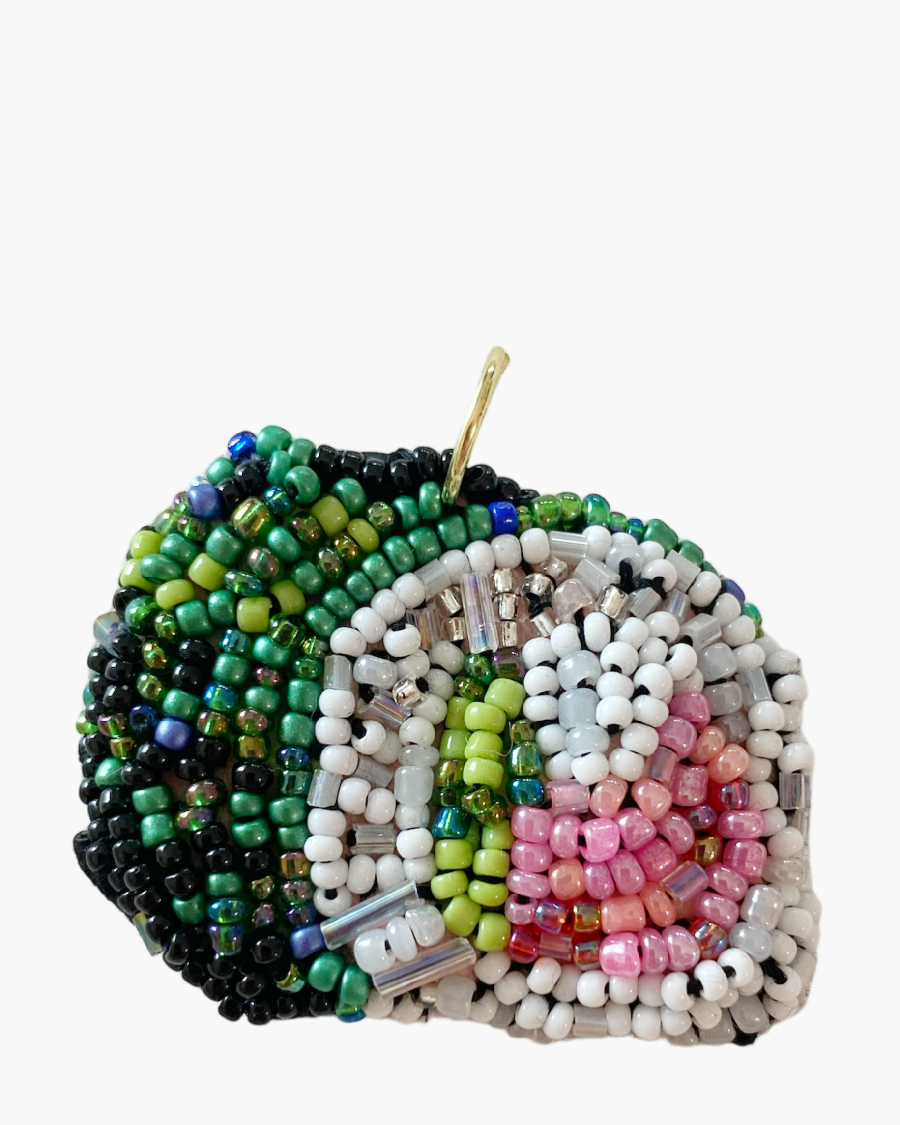 Sushi Hand Beaded Pendant