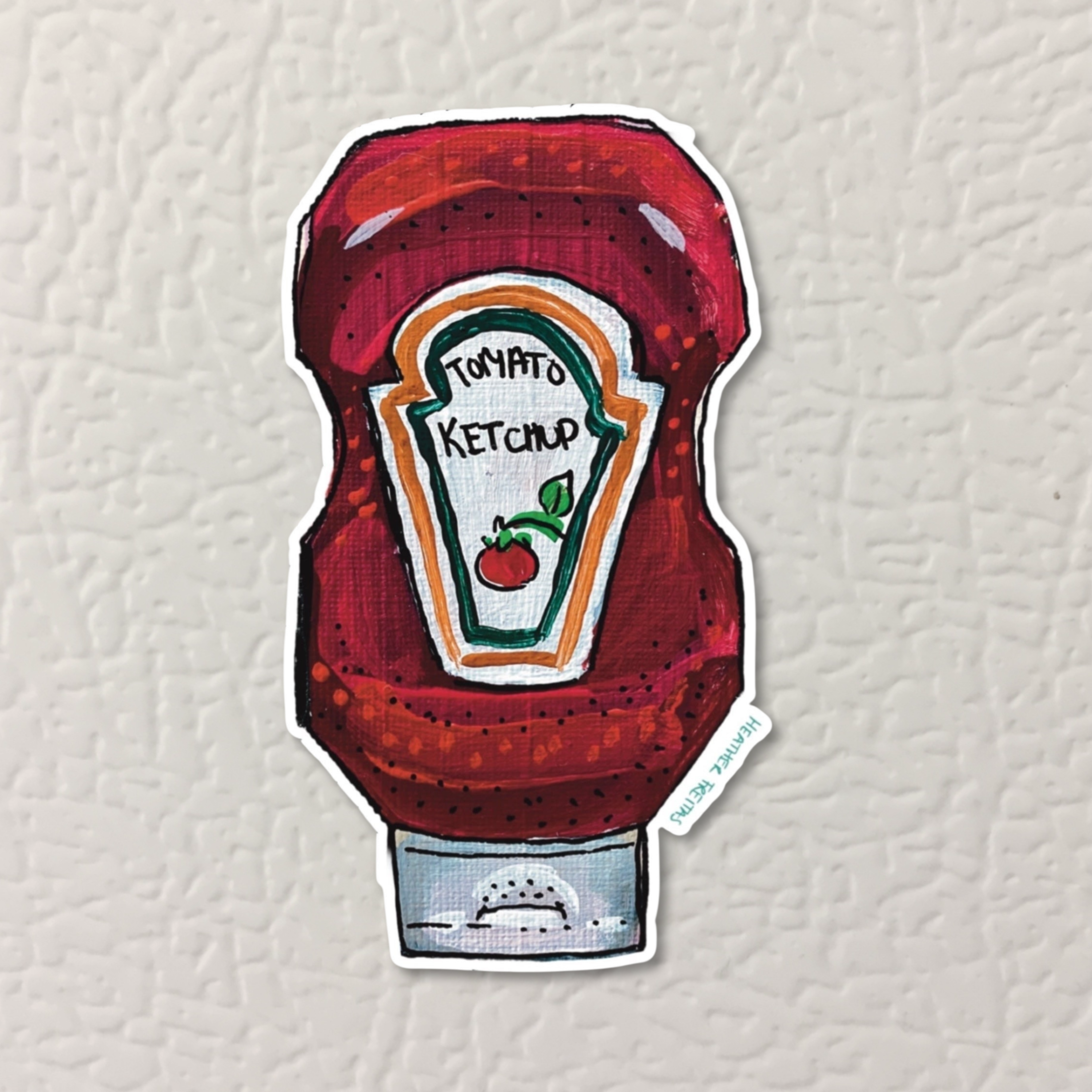 Ketchup Magnet ( Die-Cut )