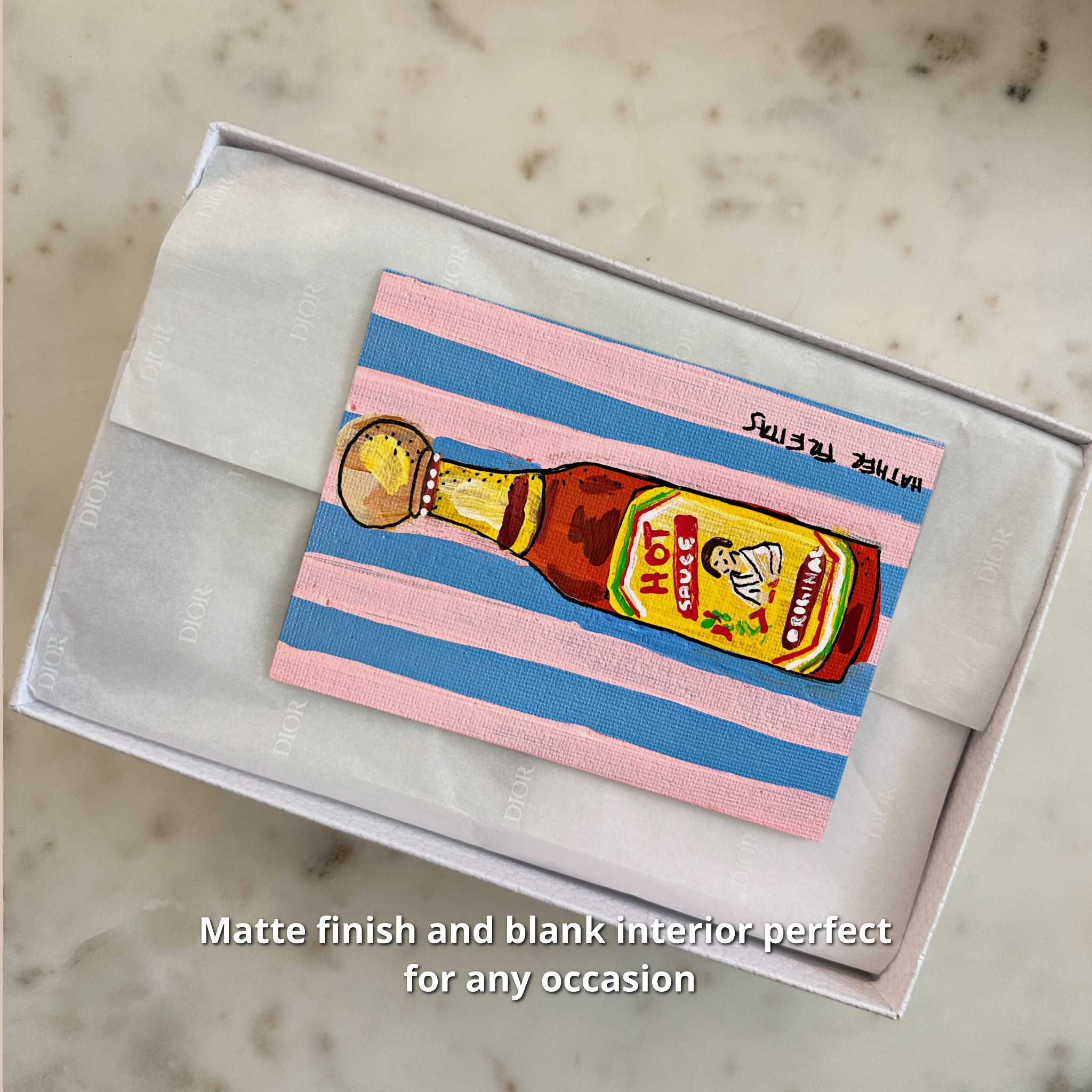 Hot Sauce - Greeting Card / Fine Art Print