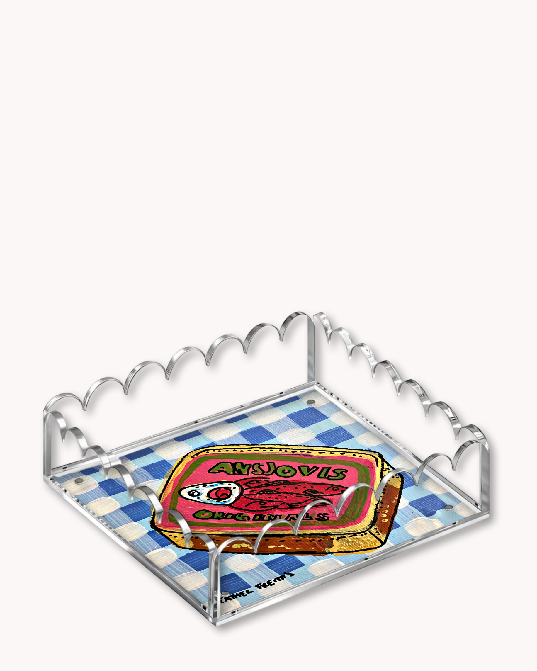 Anchovies Acrylic Tray