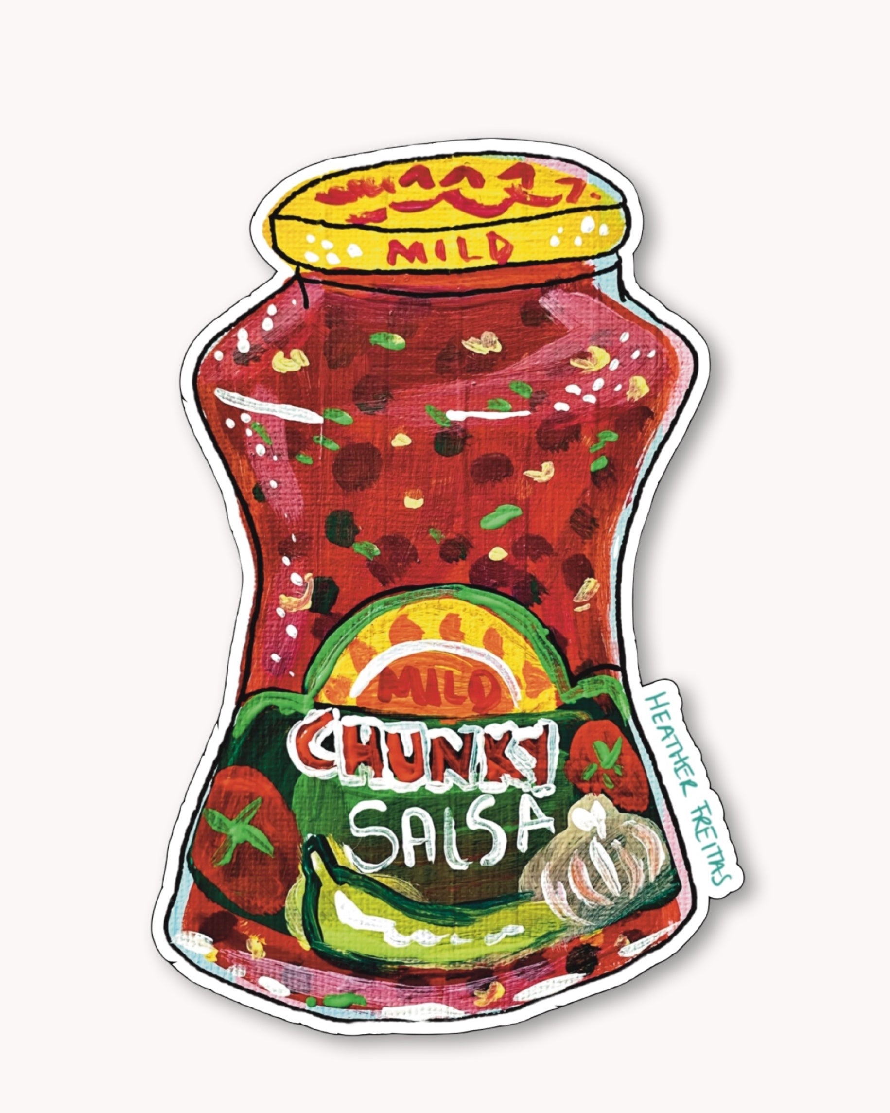 Mild Salsa Sticker