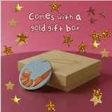 Shrimp Ceramic Ornament