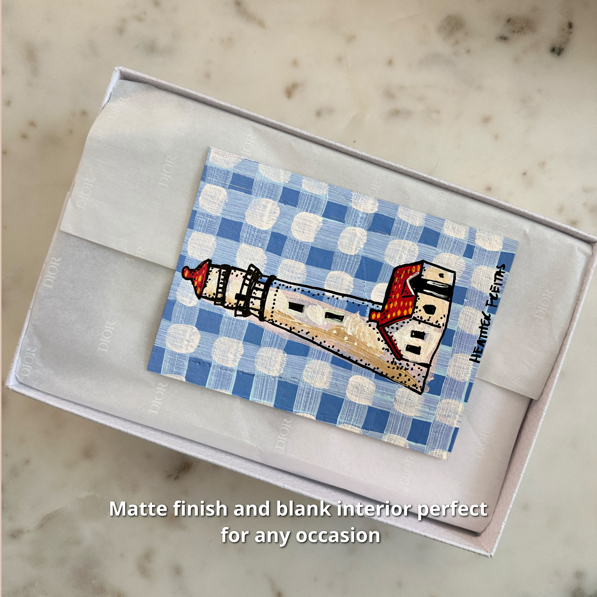 Lighthouse - Greeting Card / Fine Art Print