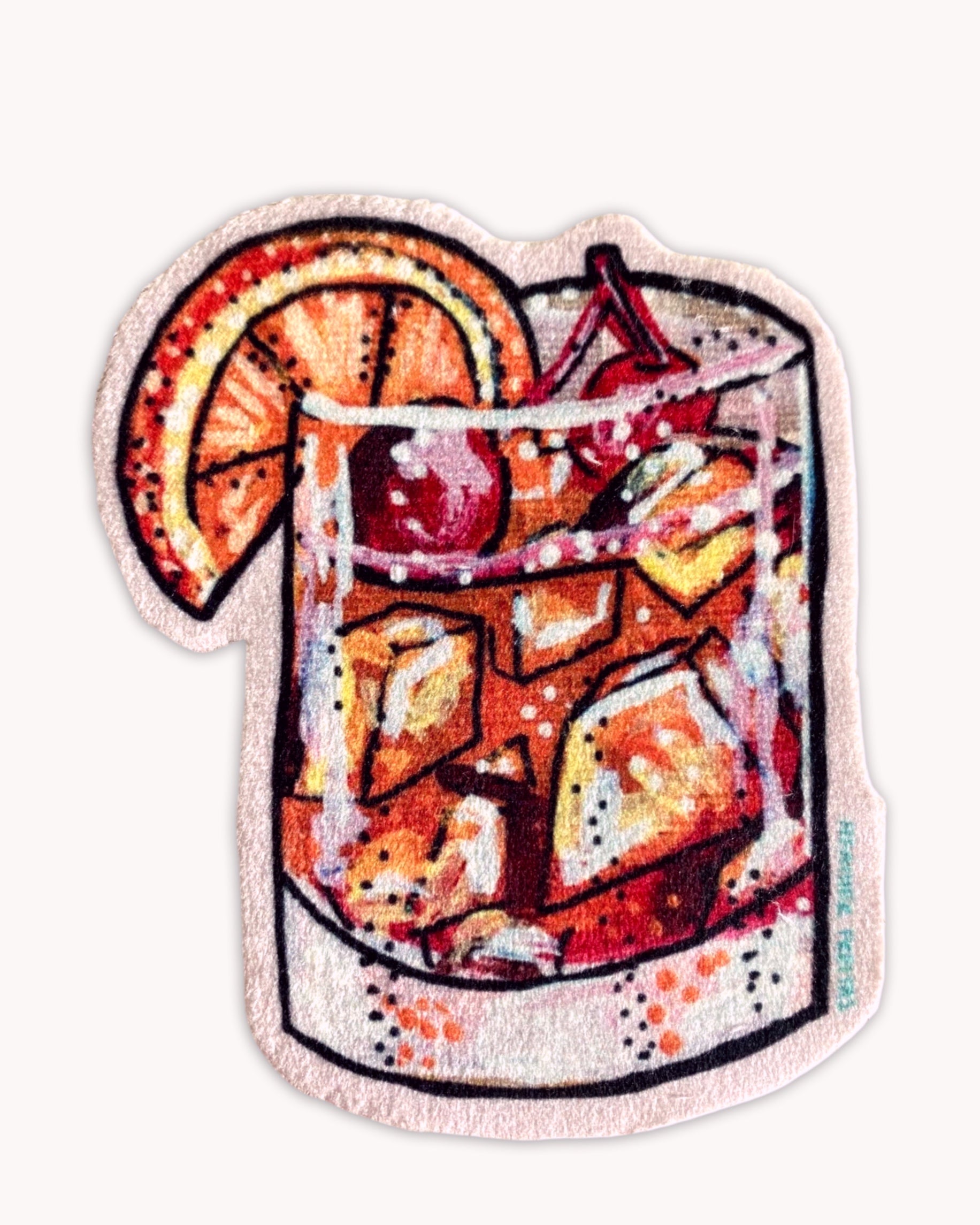 Old Fashioned - Sew On Velveteen Patch