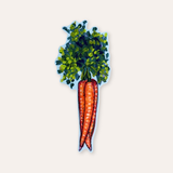 Carrots Vinyl Sticker