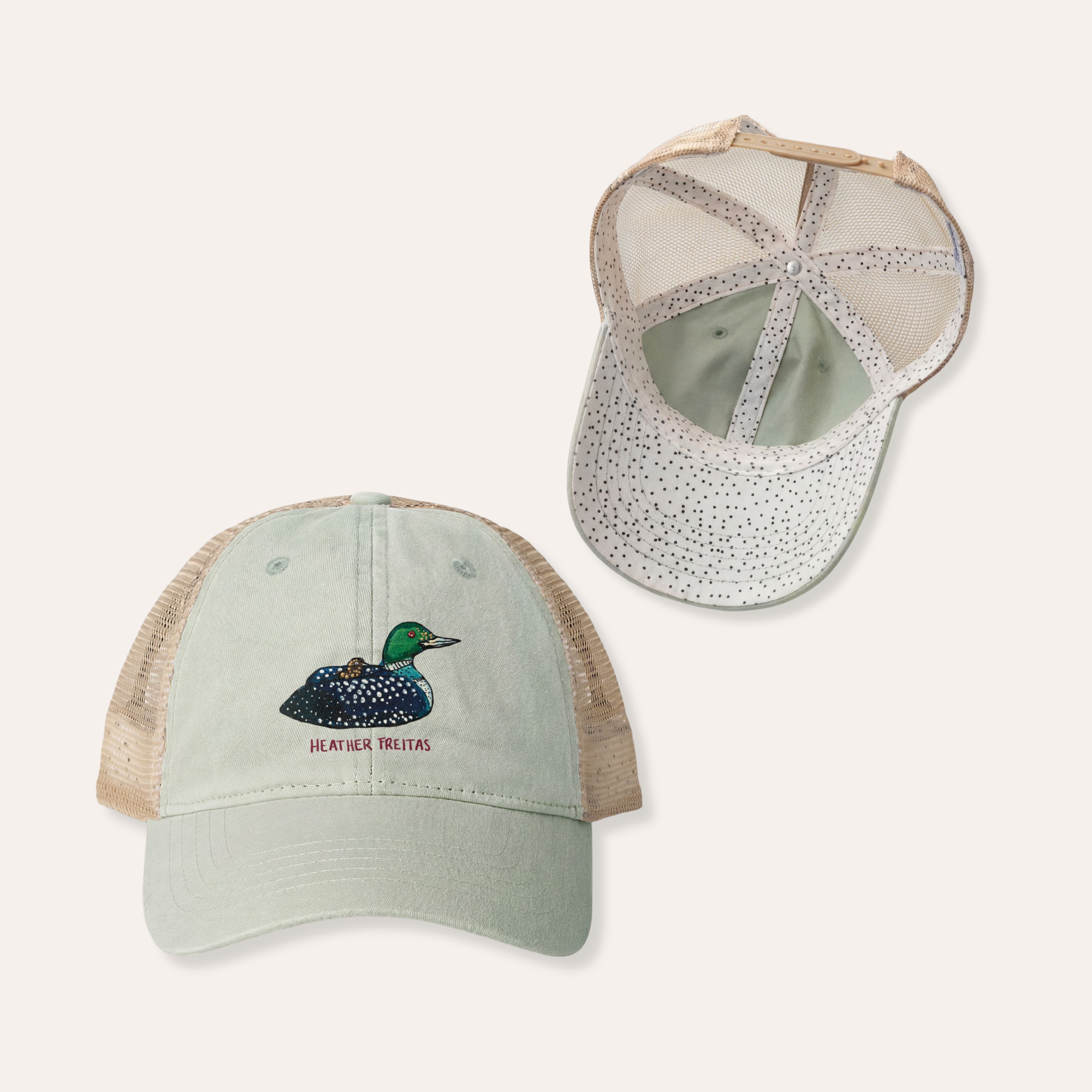 Loon Women's Washed Mesh-Back Cap