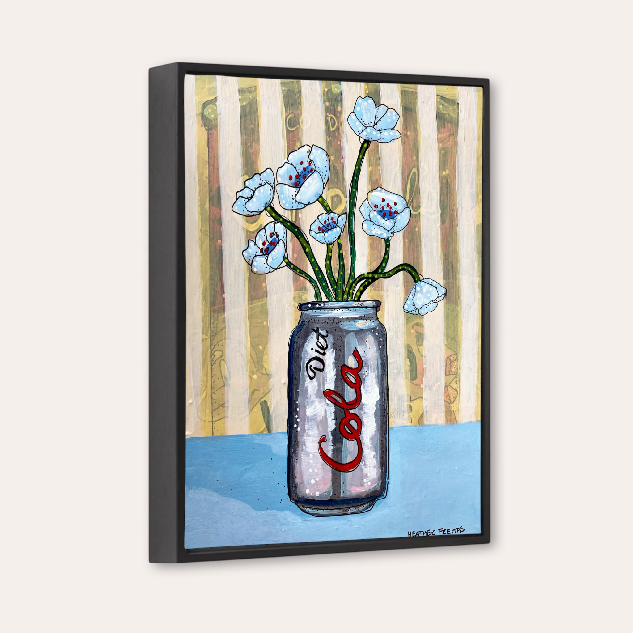 Diet Cola Bouquet ( Original Painting )