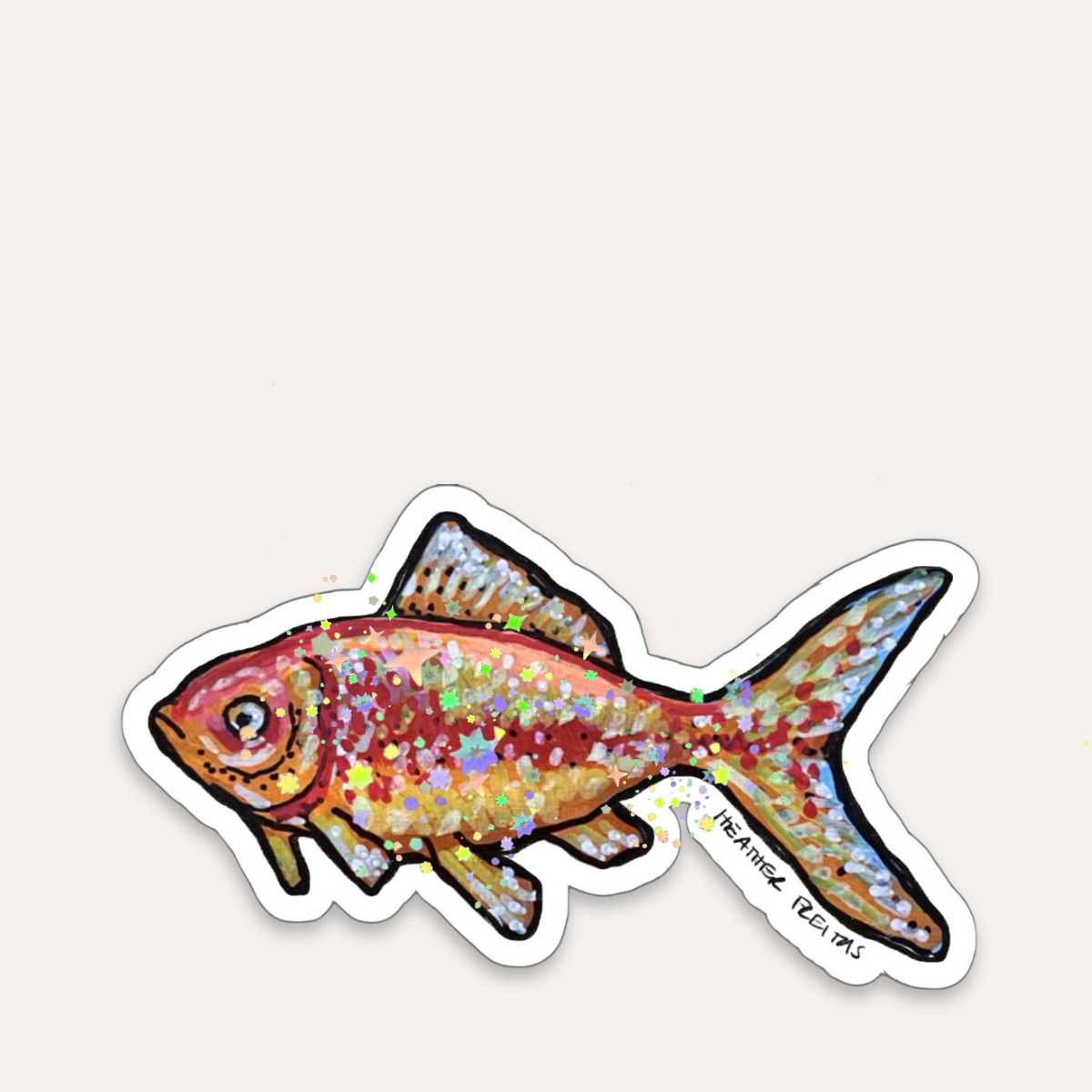 Common Goldfish Sticker