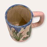 Sonoran Desert Hand Painted 16oz Ceramic Coffee Mug
