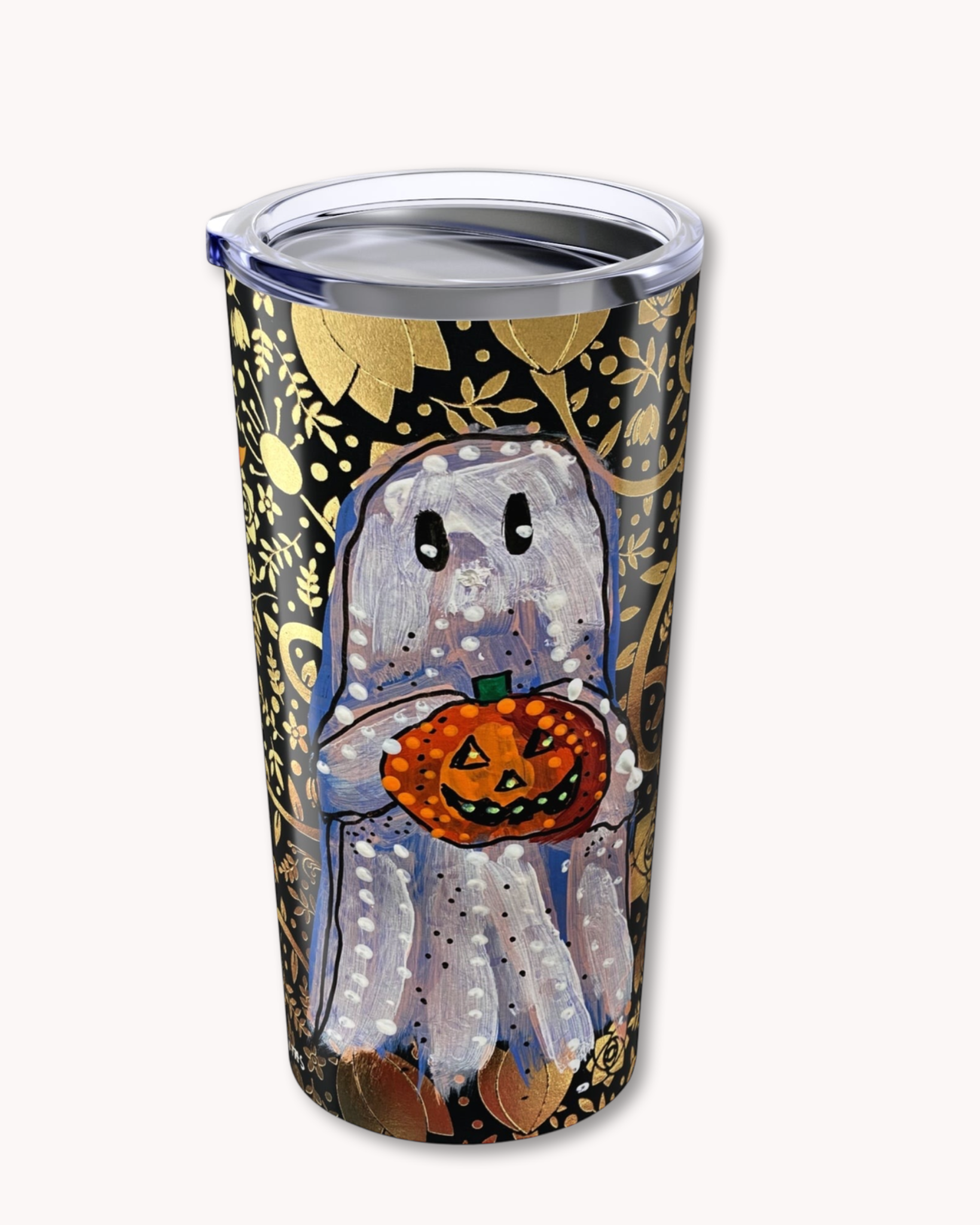Gold Ghost 20oz Tumbler