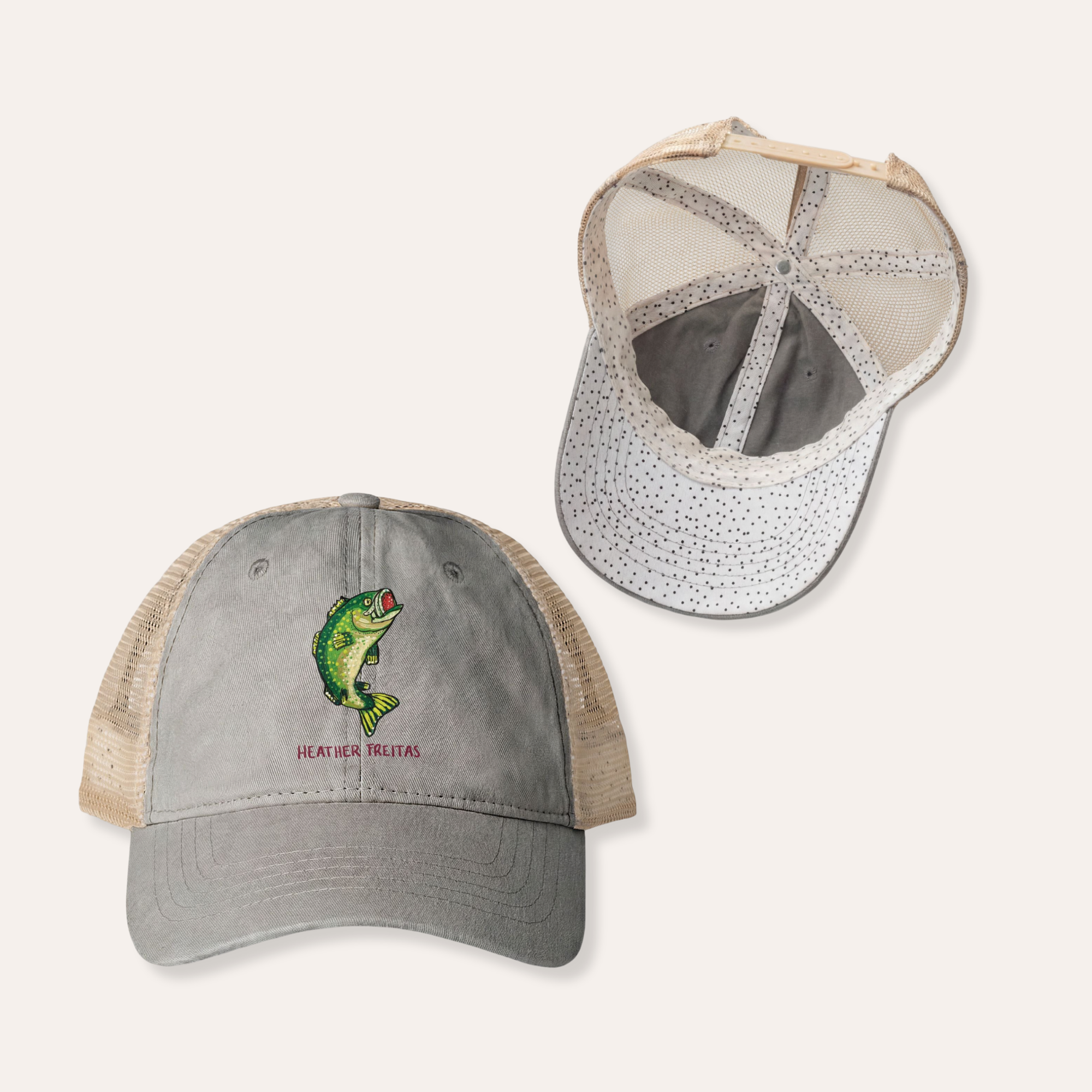 Bass Women's Washed Mesh-Back Cap
