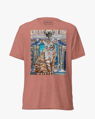 Royal Tabby Cat Unisex Short Sleeve T-shirt