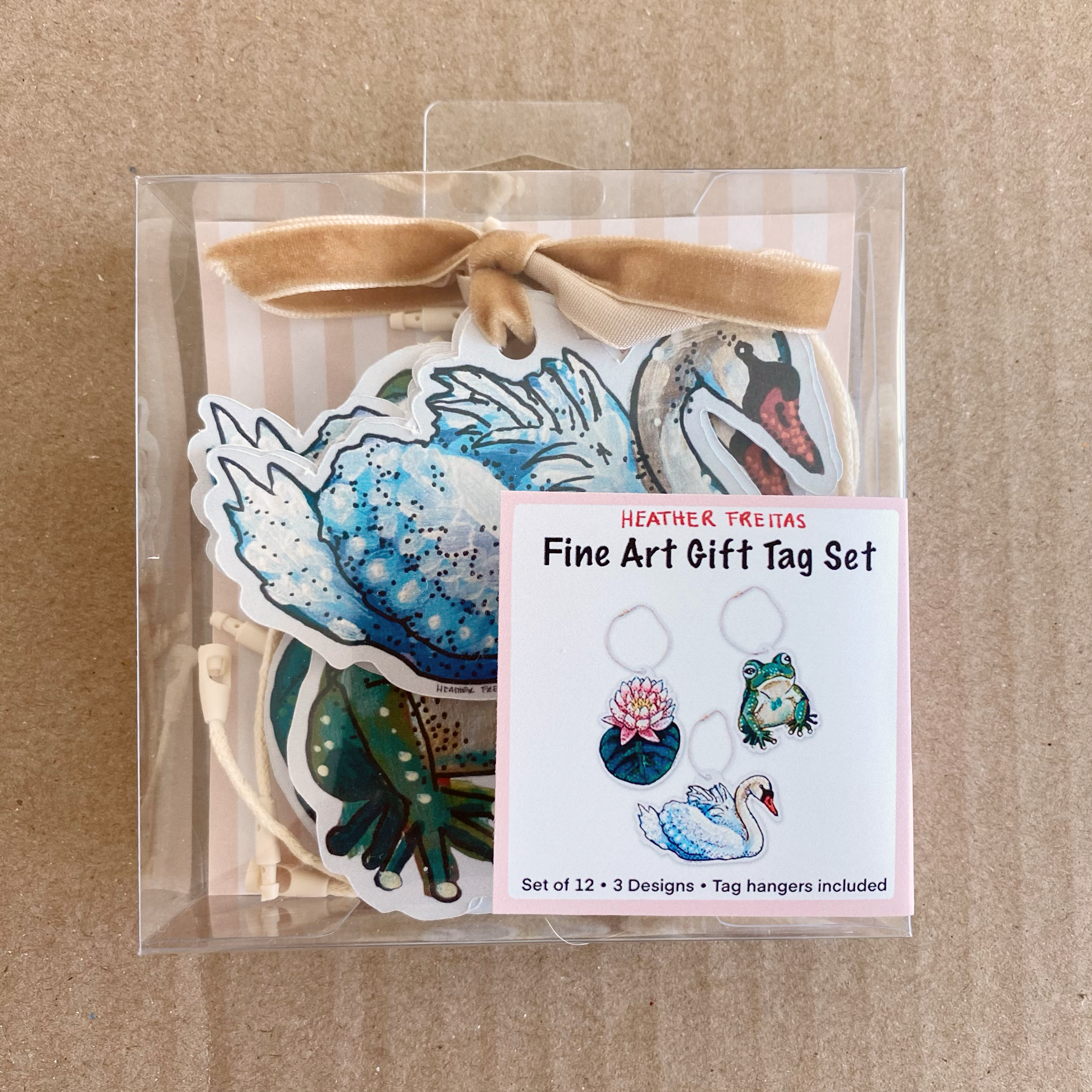 Monet’s Pond Fine Art Gift Tags ( 12 pack )