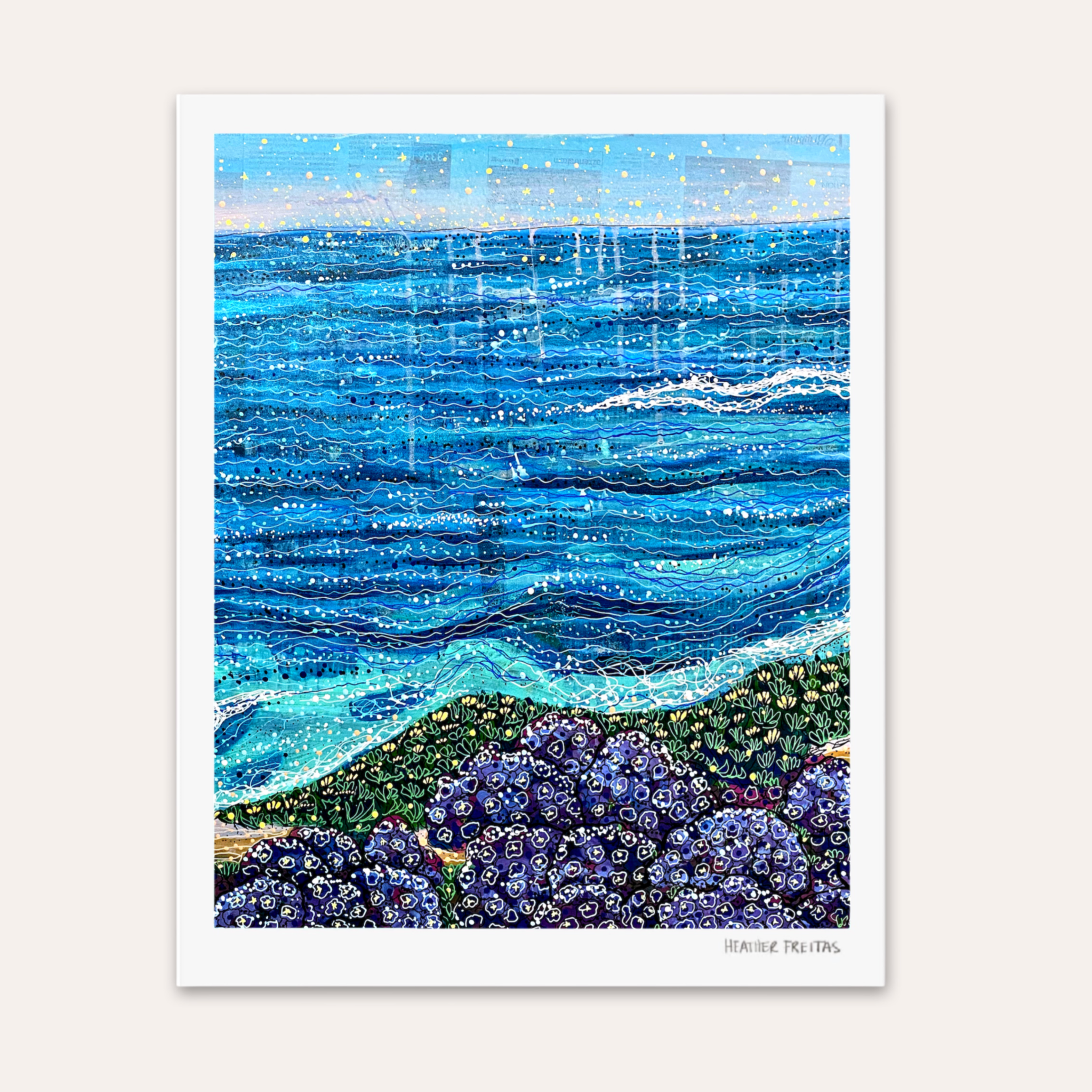 California Tides Fine Art Print