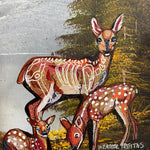 Siren song ( Original Painting - Painted Thrifted Painting ) - Heather Freitas - fine art home deccor