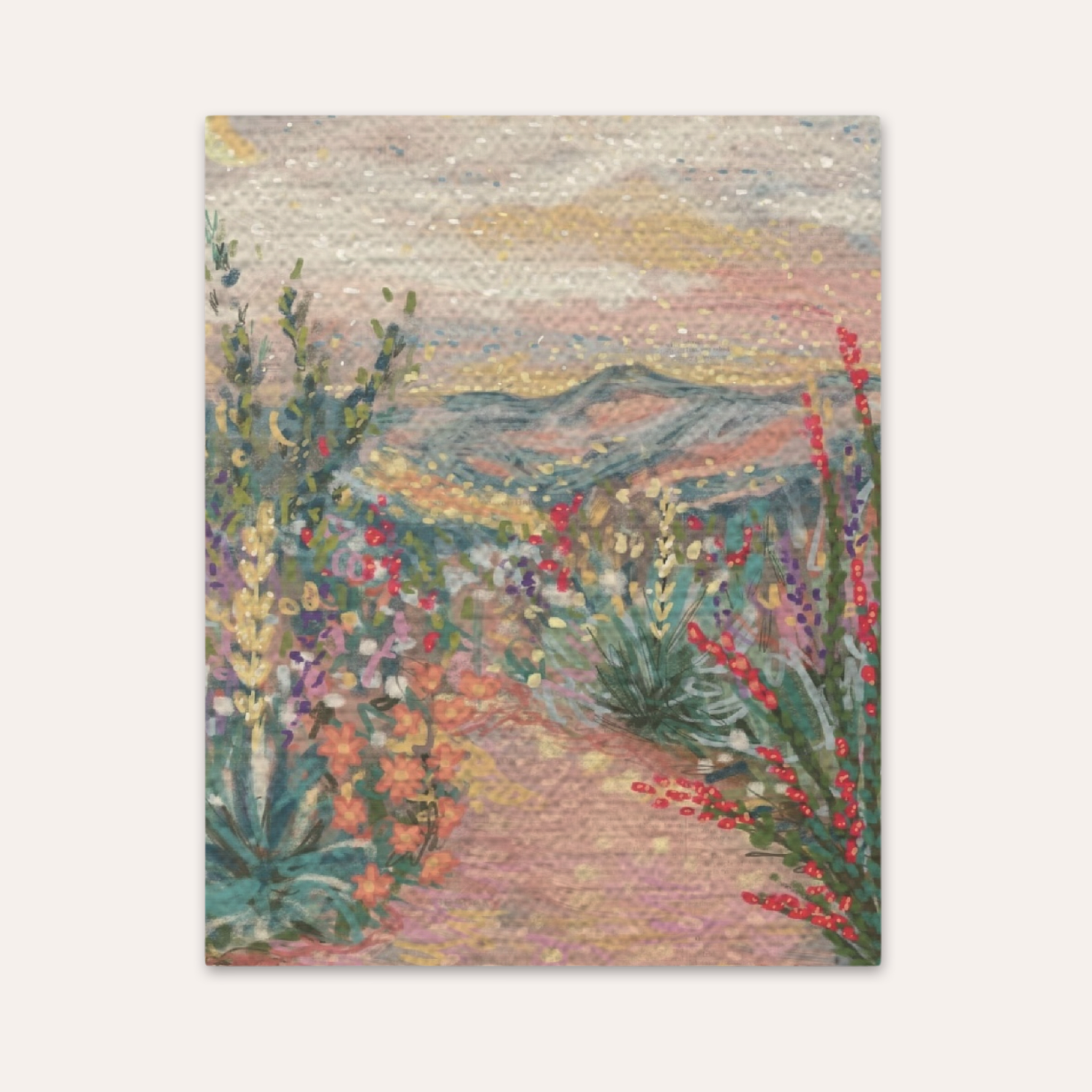 Pastel Desert Fine Art Print