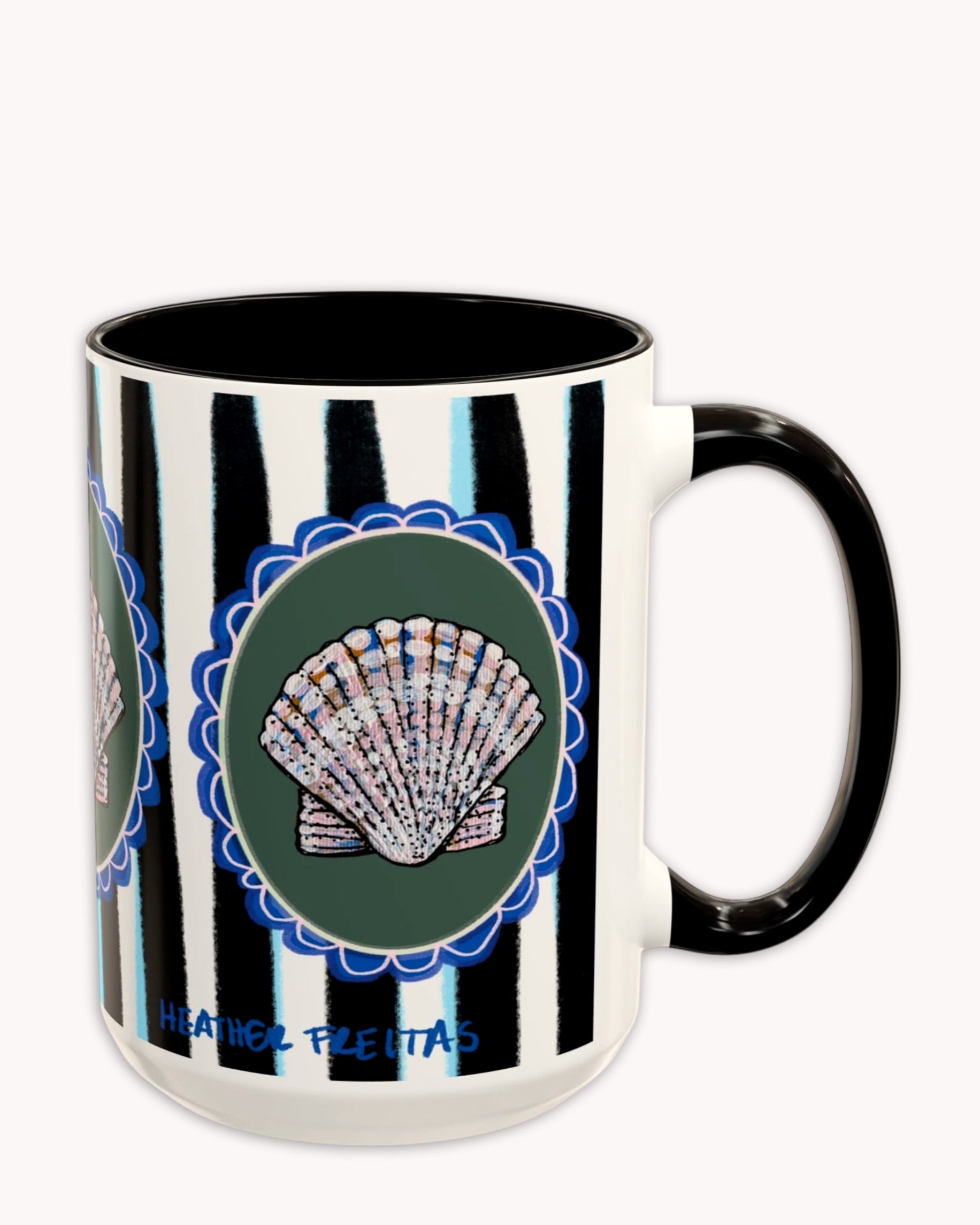 Sea Shell Coffee Mug 15oz