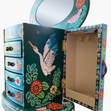 Secret Garden & Unicorns Jewelry Box