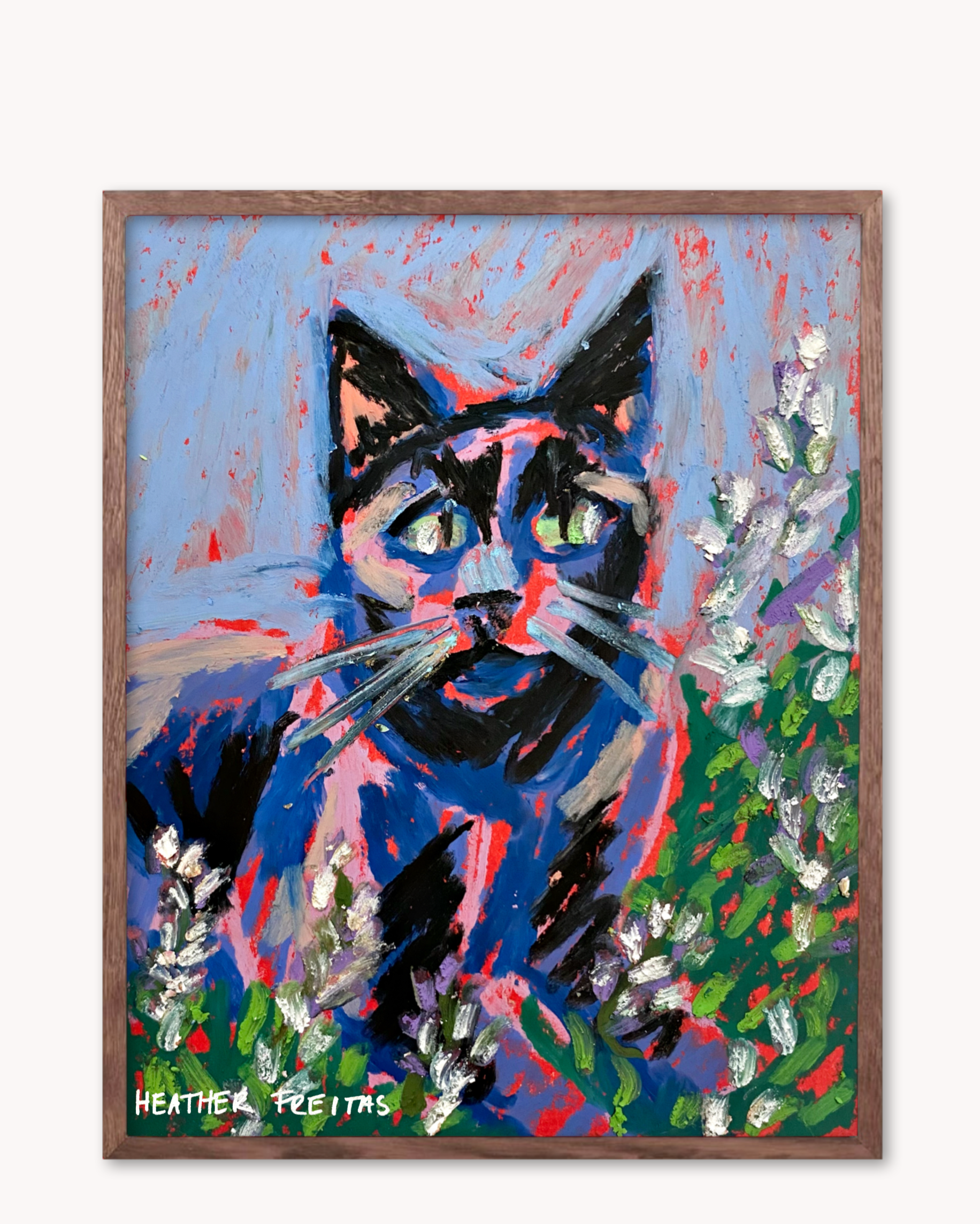 Lilac Cat - Limited Edition Print