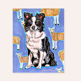 Border Collie ( original painting )