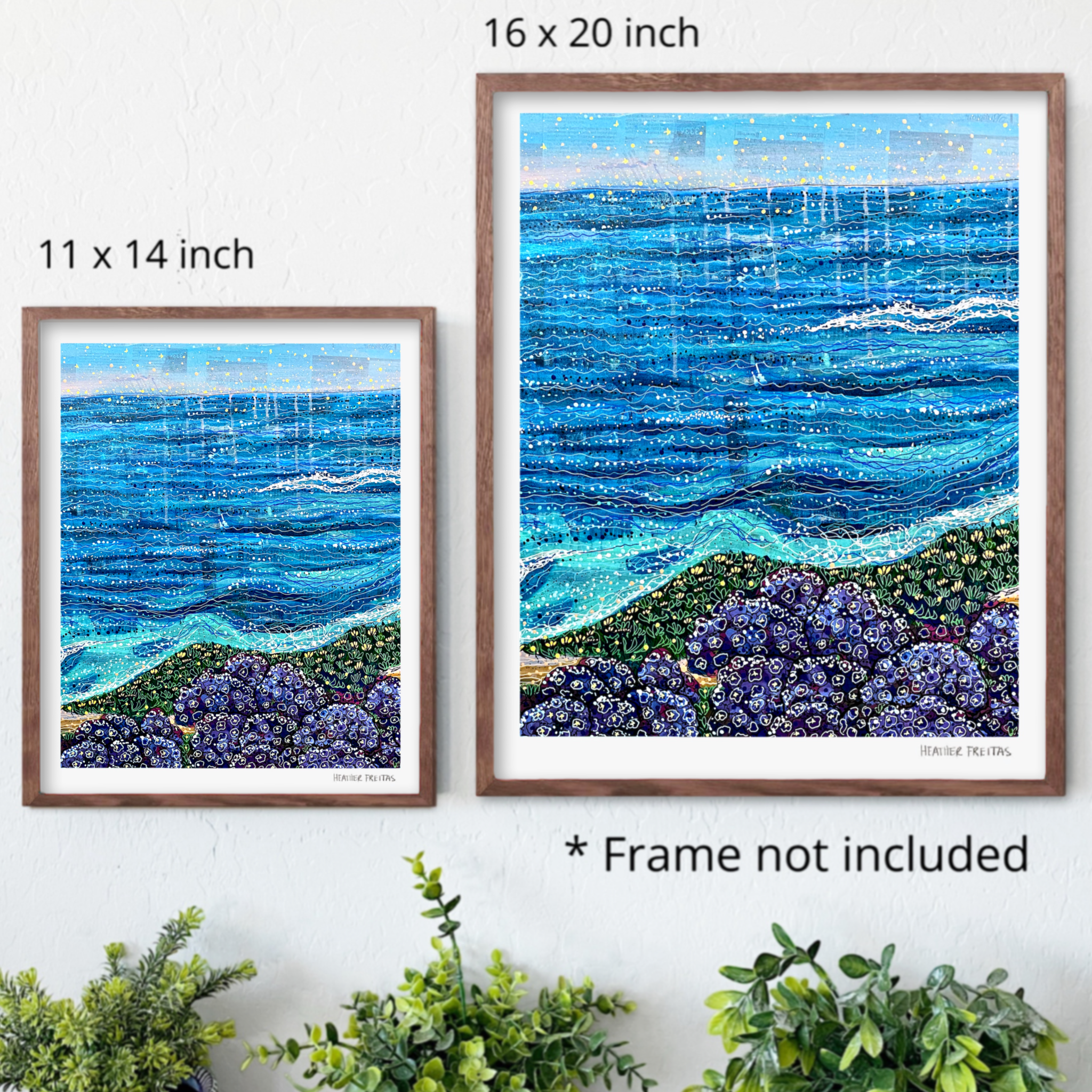 California Tides Fine Art Print