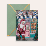 Thick Thighs Christmas Vibes Fine Art Greeting Card