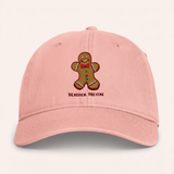 Gingerbread Man Embroidered Cap