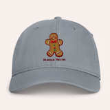 Gingerbread Man Embroidered Cap