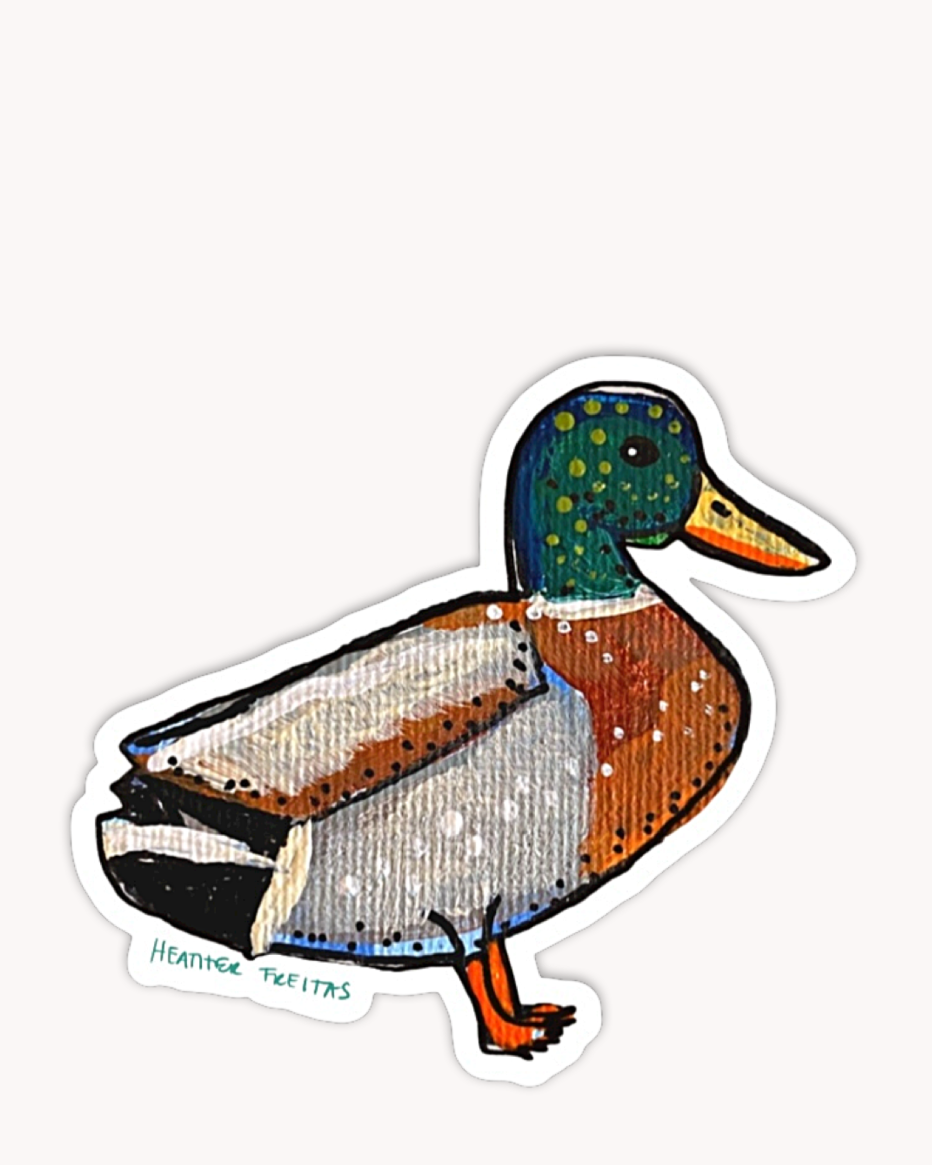 Duck Sticker