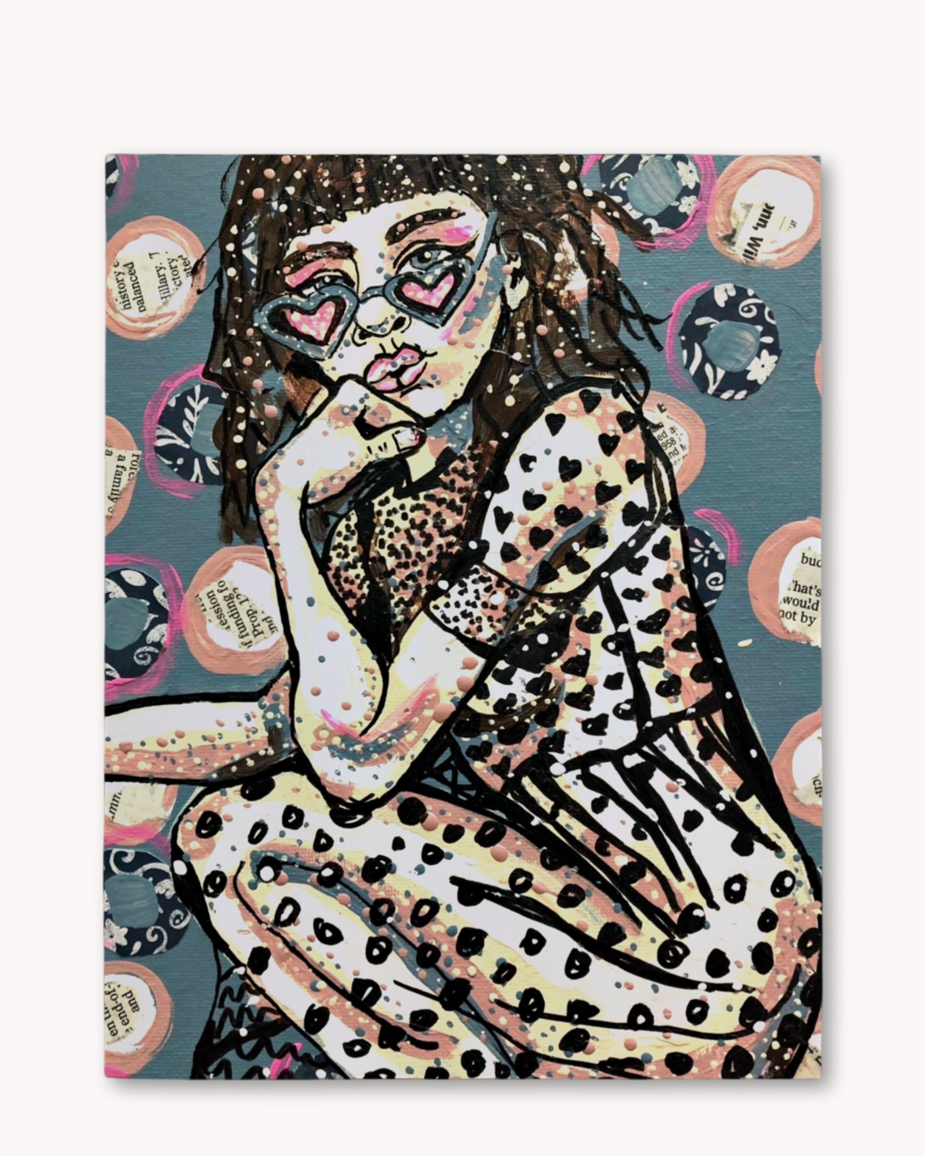 Lou Von Bright - Economy Print