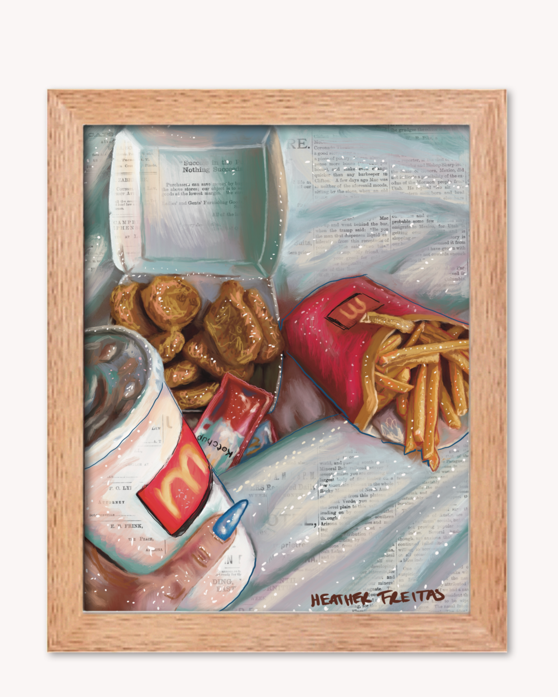 Fast Food Print