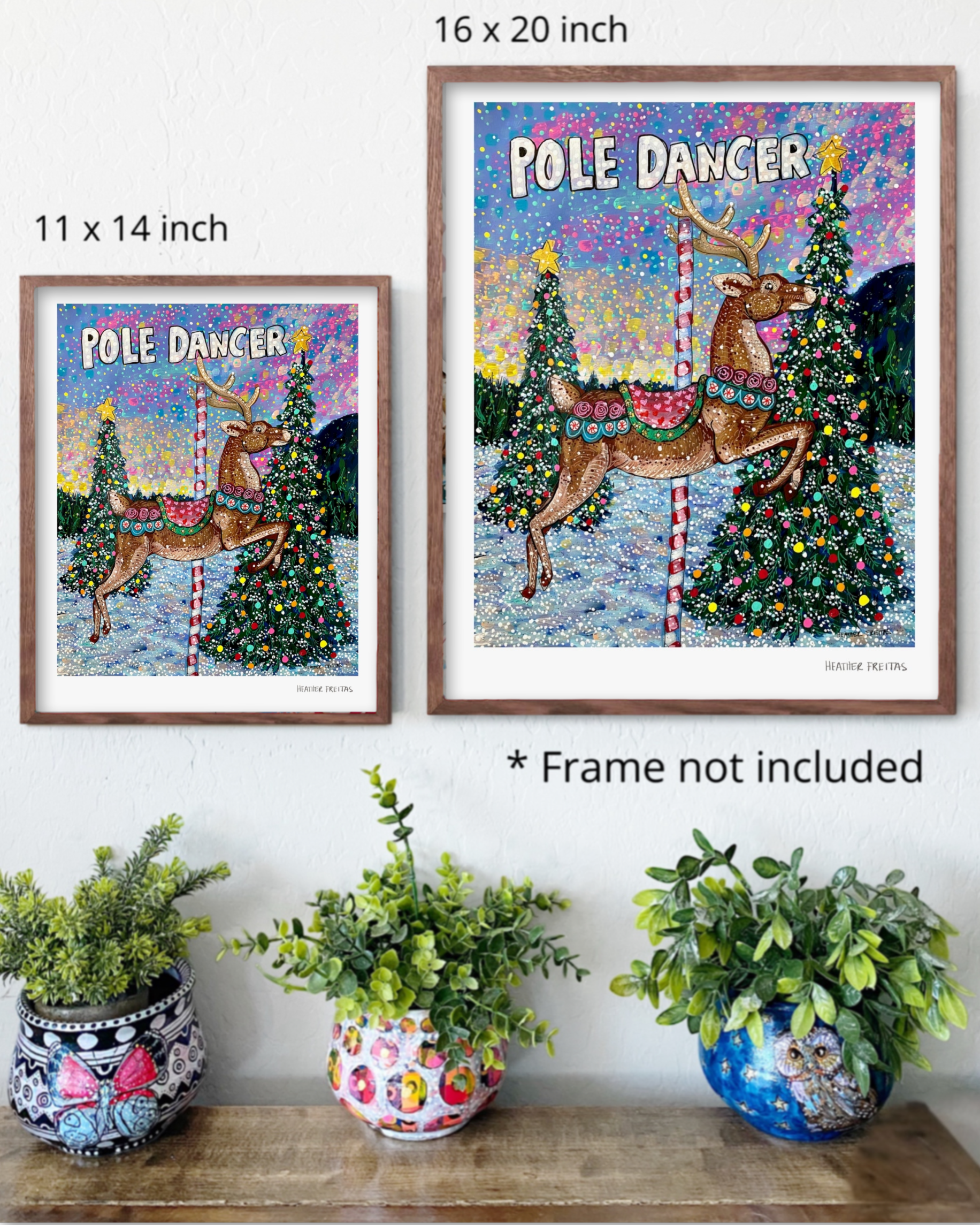 Pole Dancer Fine Art Print