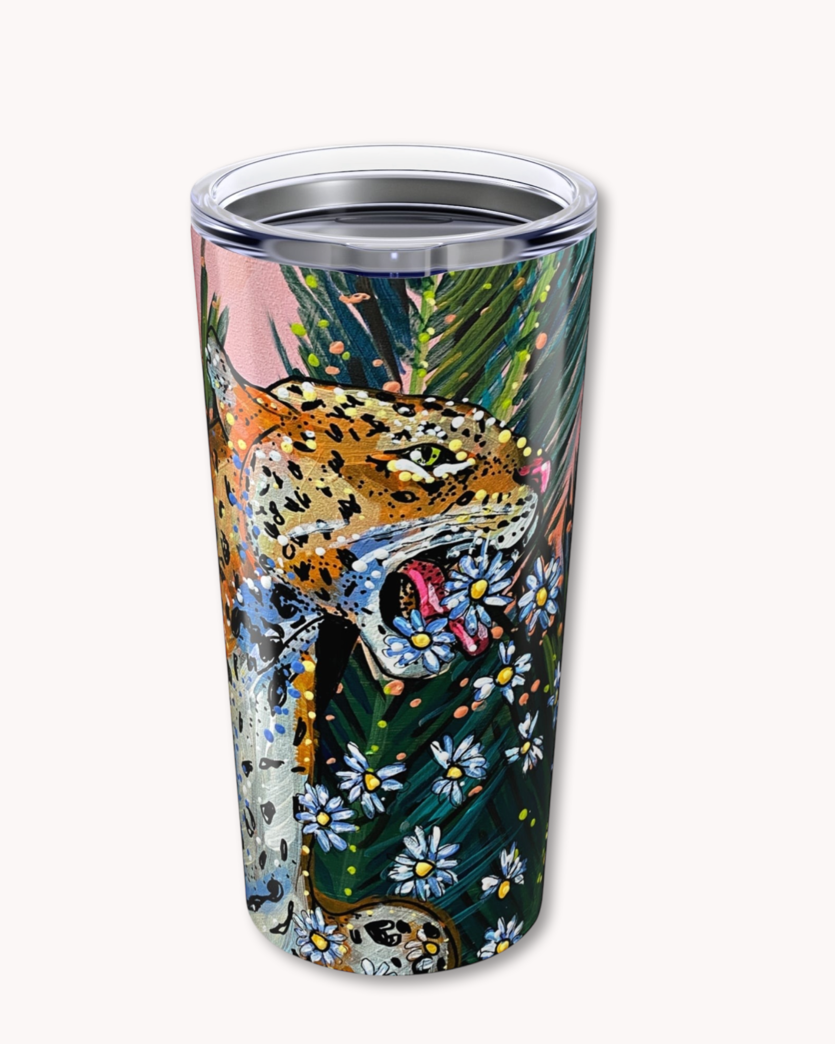 Jaguar Daisy 20oz Tumbler