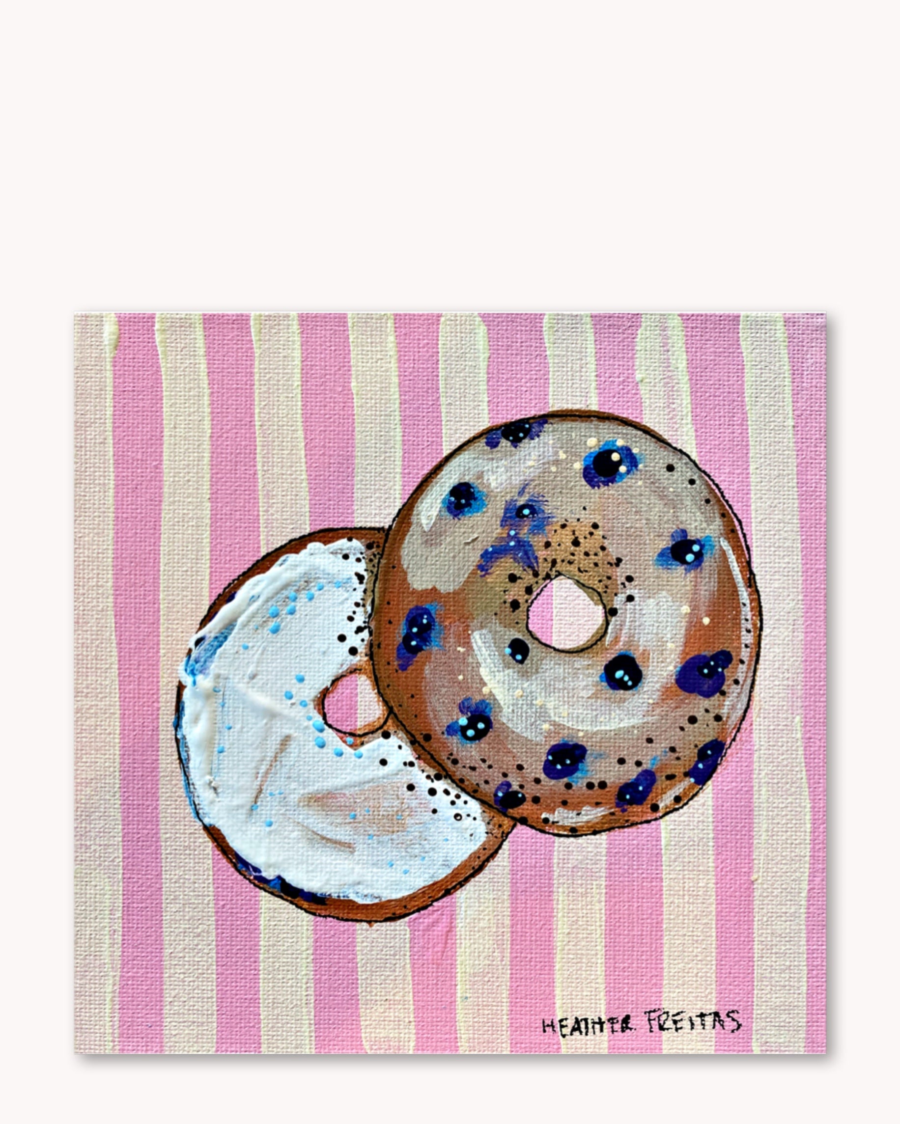 Bagel ( Original Painting )