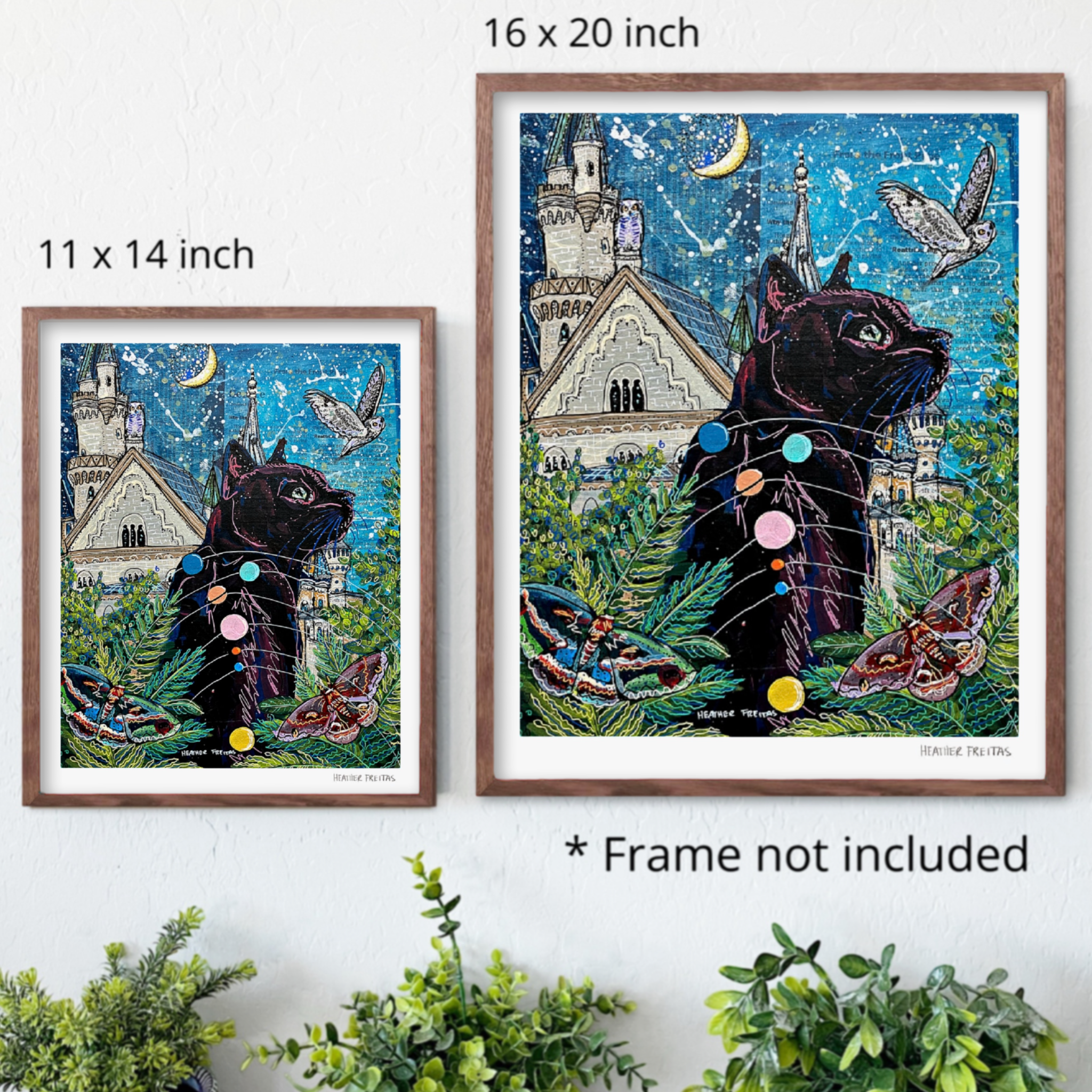 Jupiter Castle Cat Fine Art Print