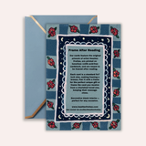 Raven Frameable Greeting Card