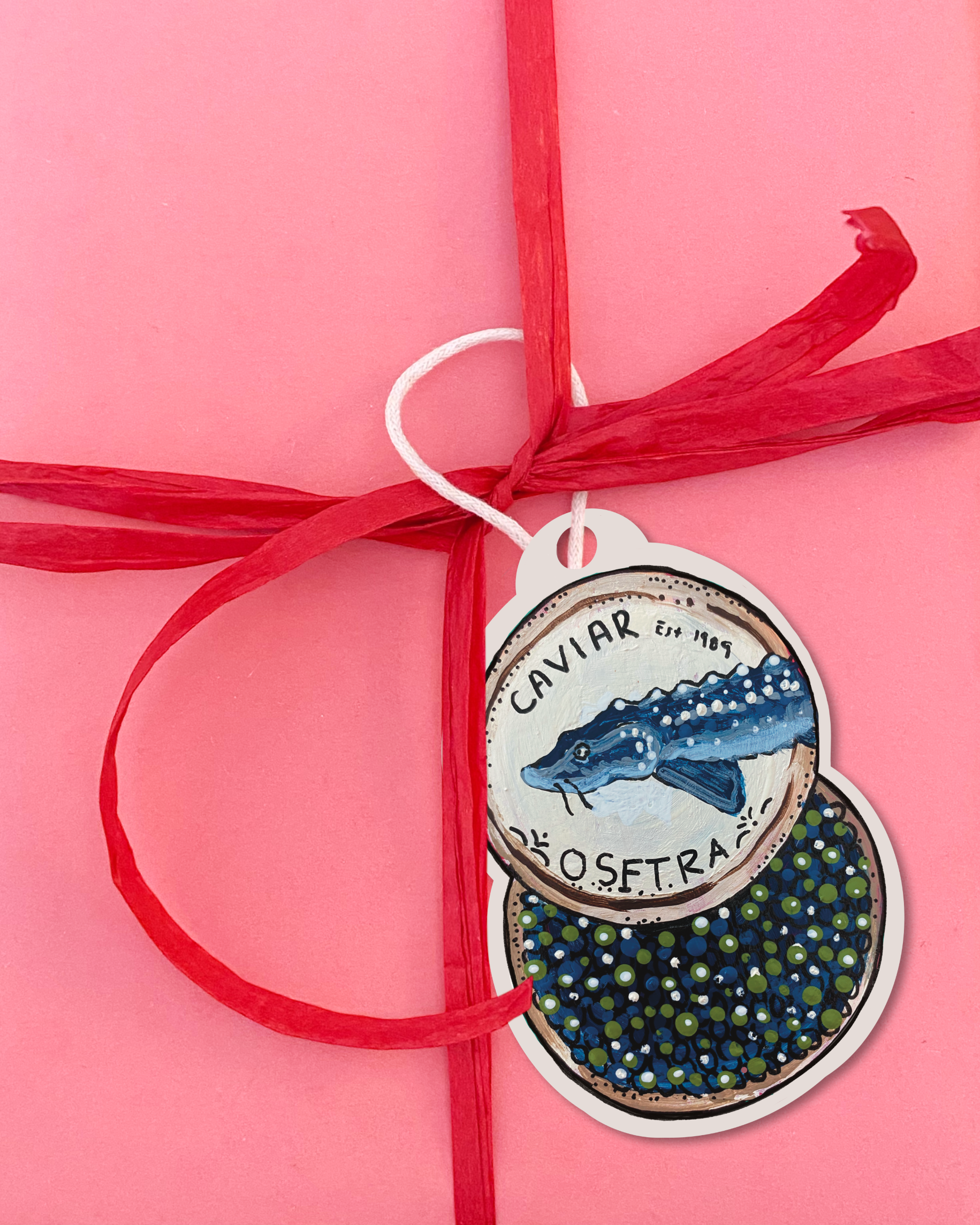 Caviar Gift Tags ( 6 pack )