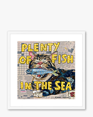 Plenty Of Fish In The Sea Framed & Mounted Print