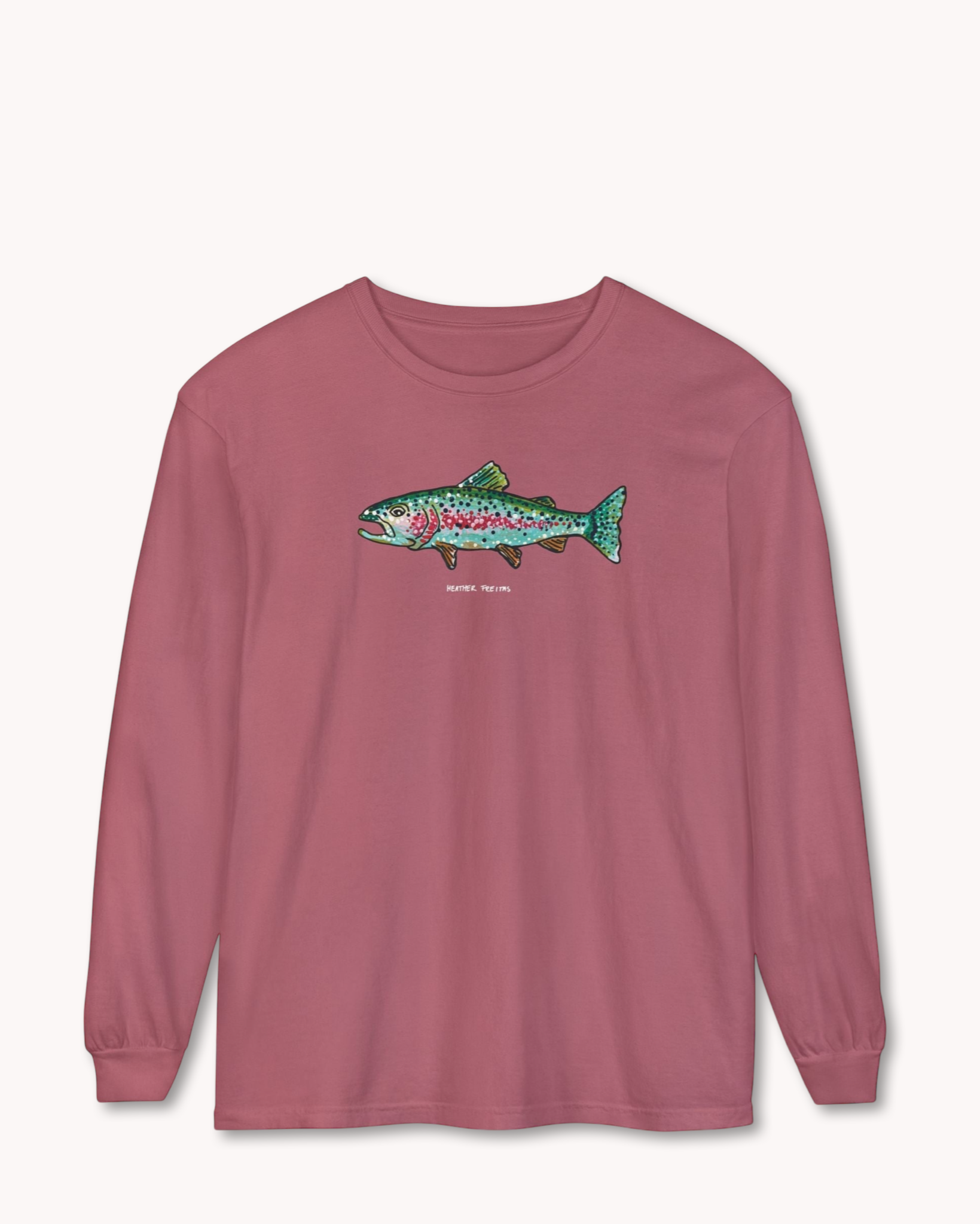 Rainbow Trout Long Sleeve T-Shirt