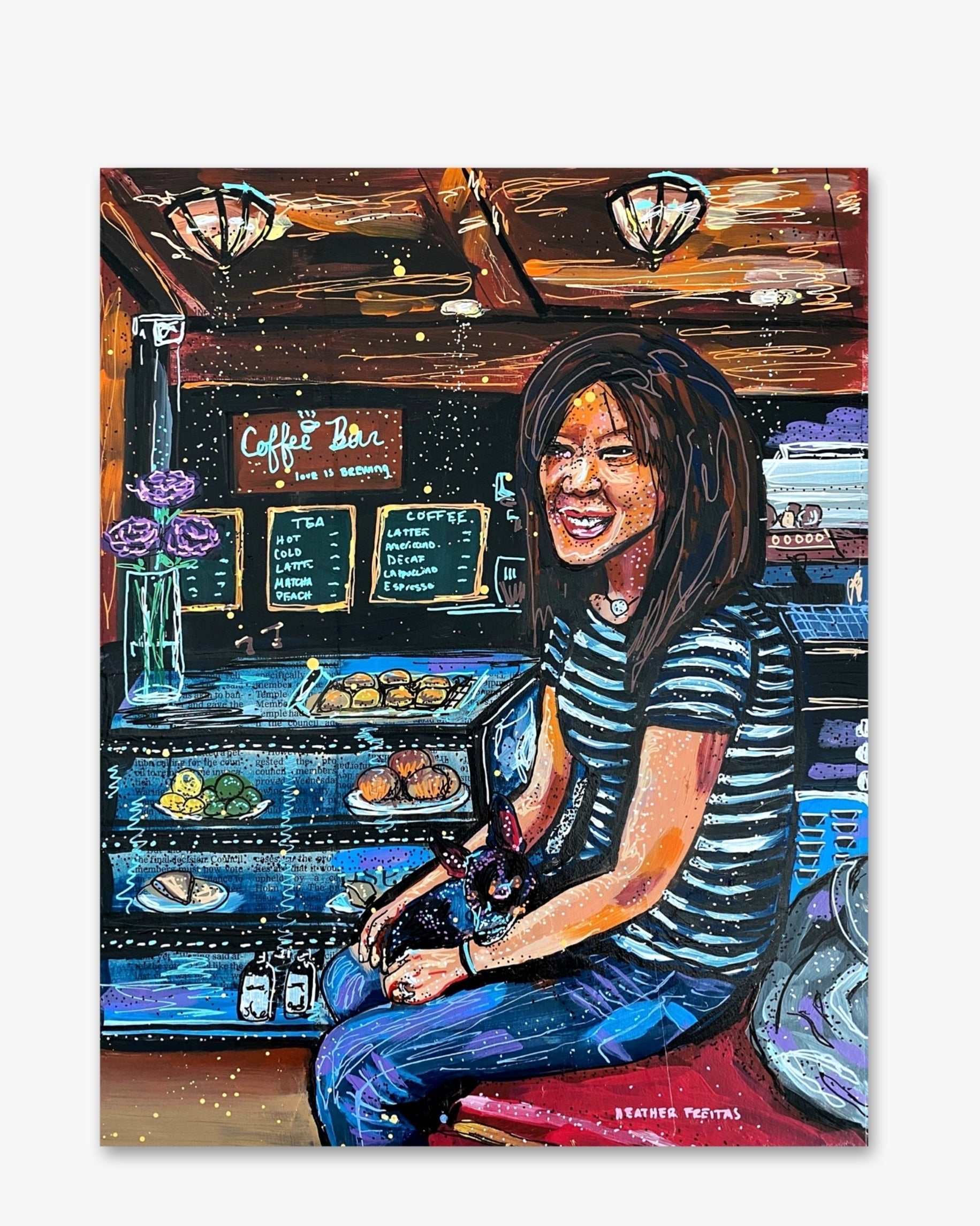 Custom Portrait Painting - Gallery Wrapped Canvas