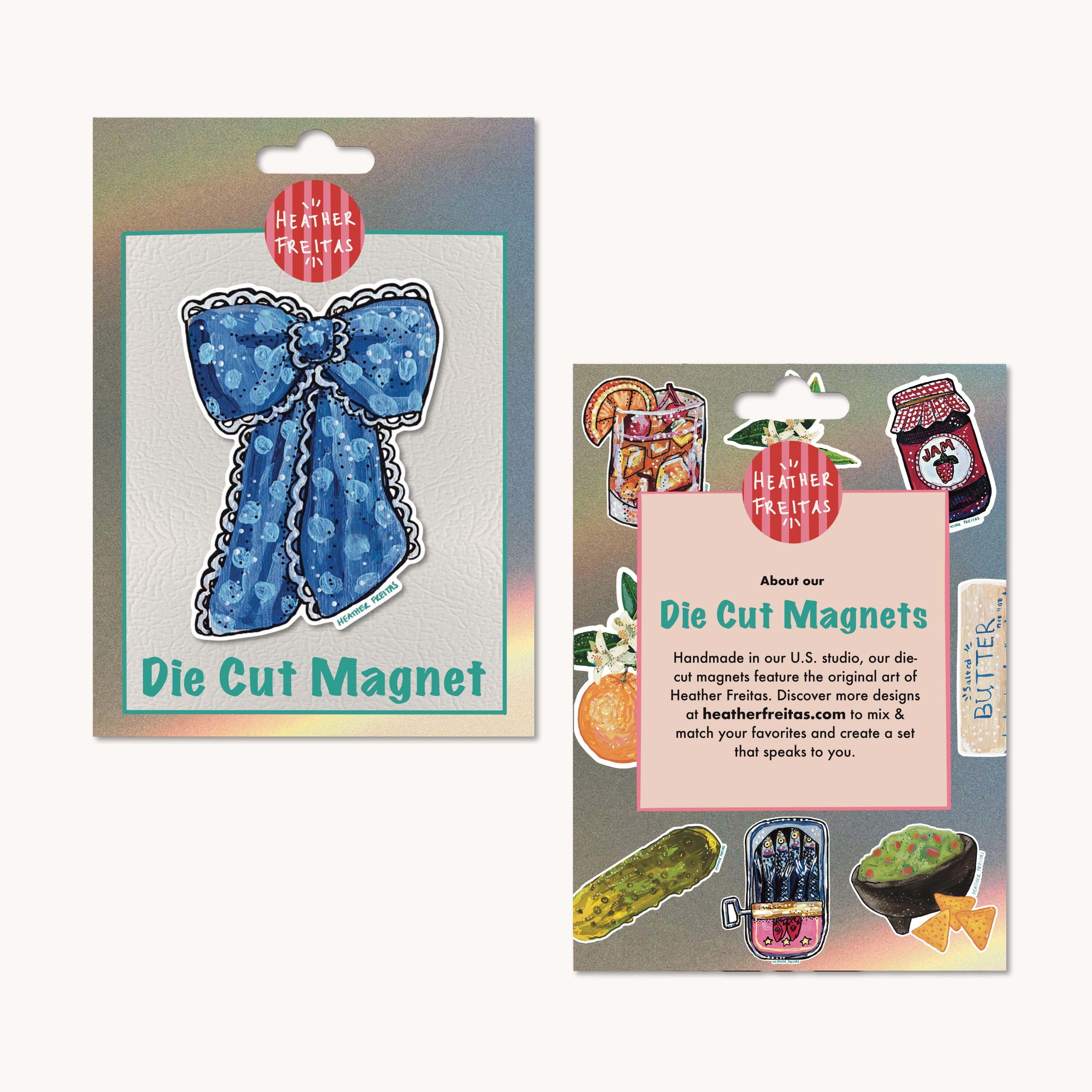 Blue Ribbon Magnet ( Die-Cut )
