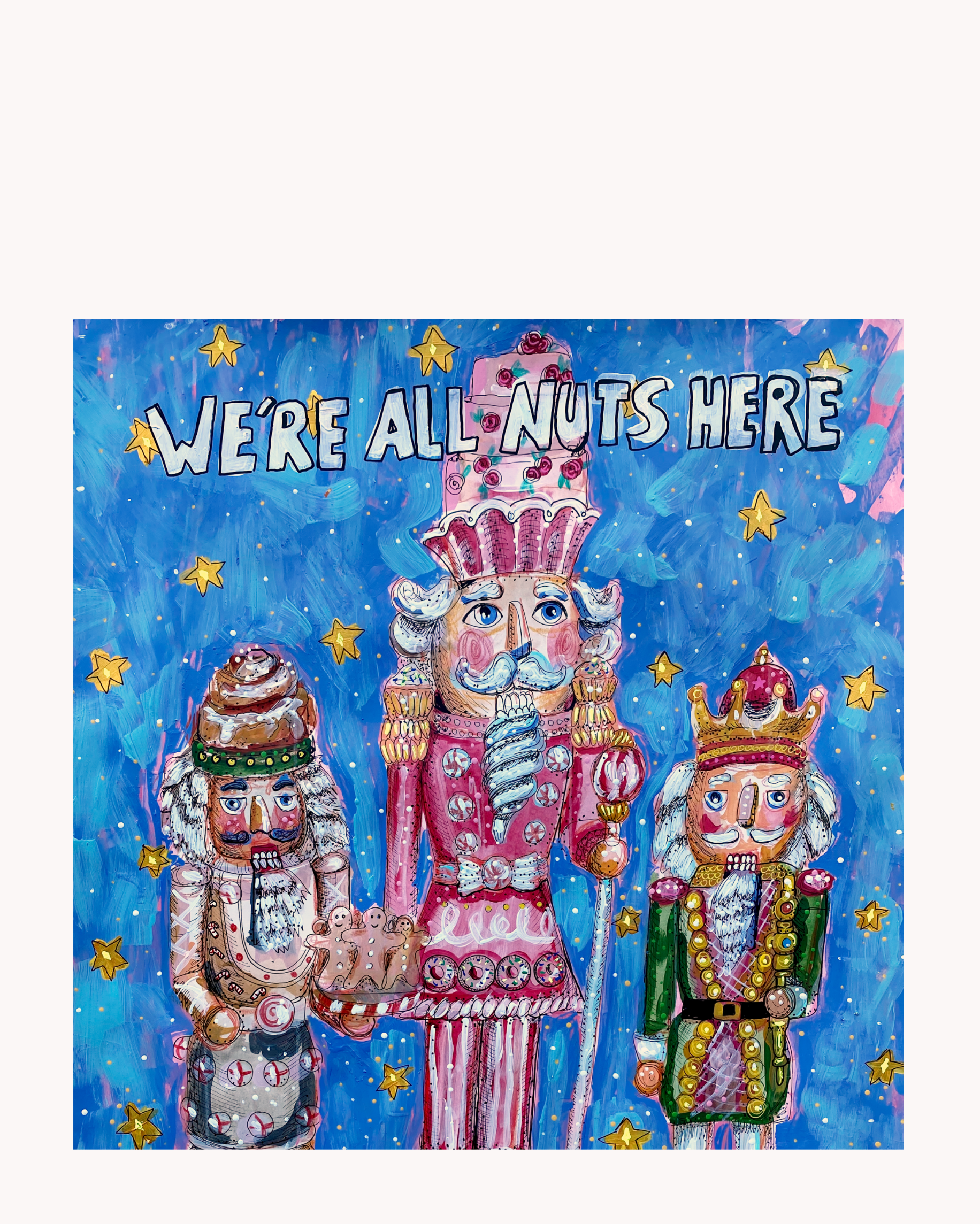 We’re All Nuts Here Acrylic Tray