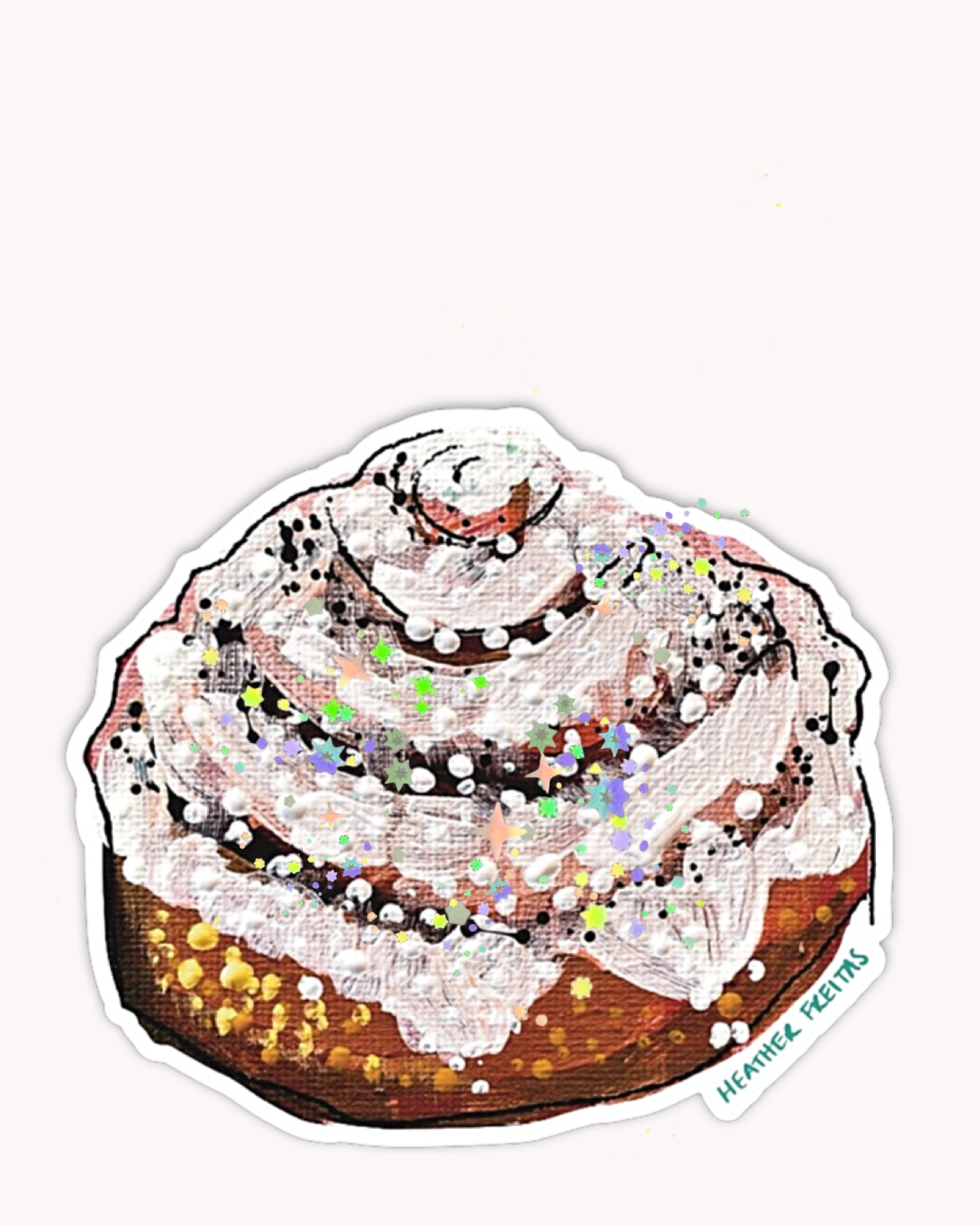 Cinnamon Roll Sticker